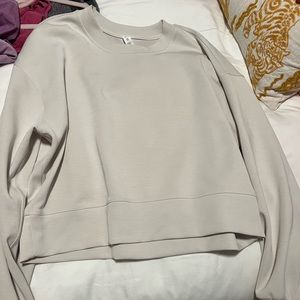 Softstream perfectly oversized cropped crew